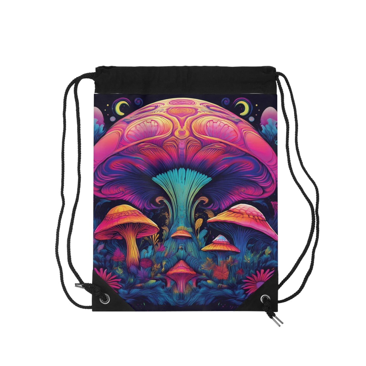 Acid Dreamscape Drawstring Bag