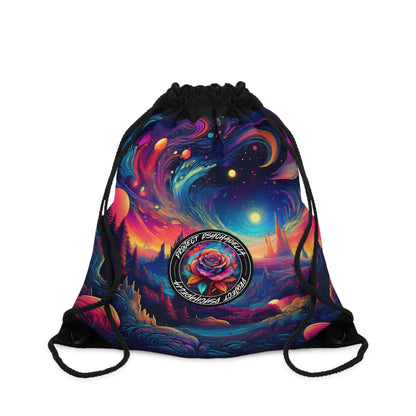 Psychedelic Universe Drawstring Bag