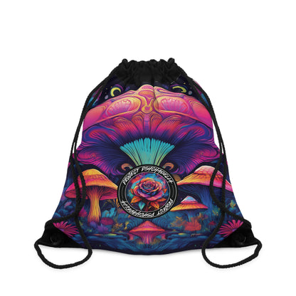 Acid Dreamscape Drawstring Bag