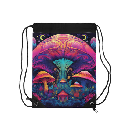 Acid Dreamscape Drawstring Bag