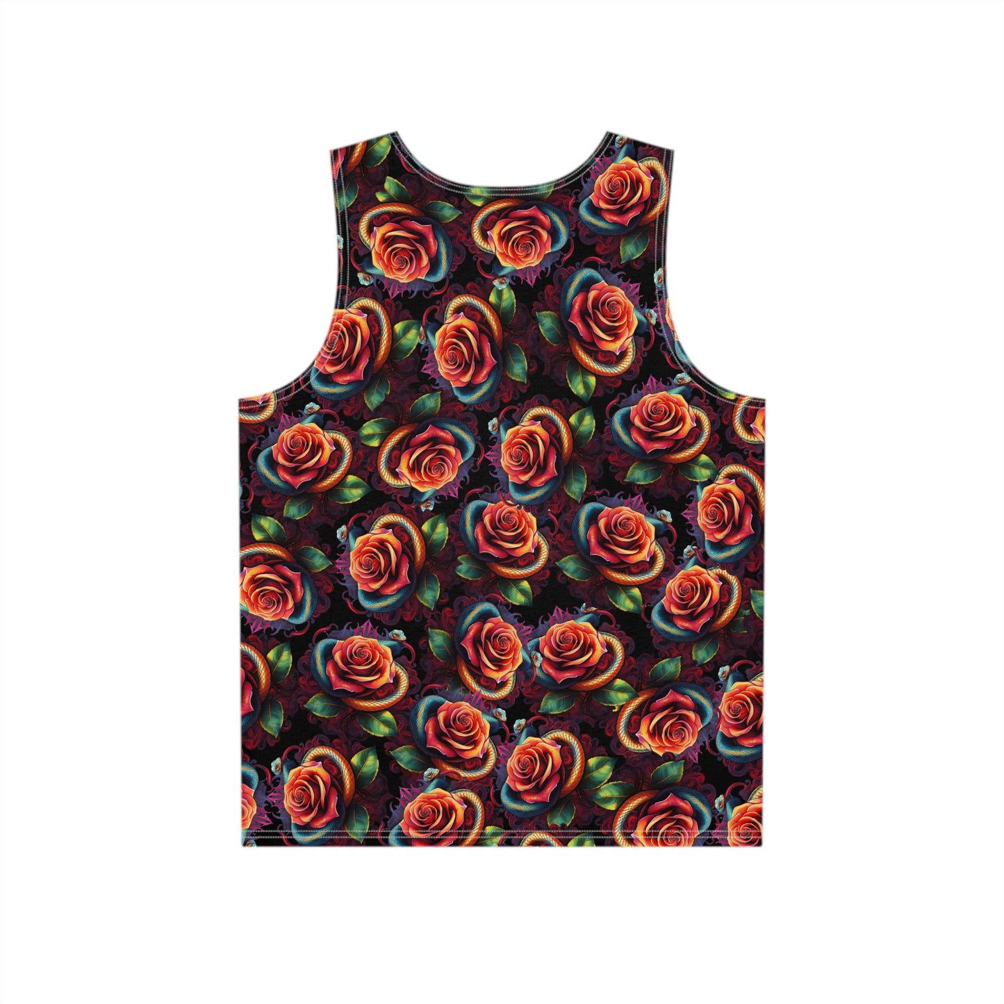 Snake&Roses Tank Top - Perfect for Summer Adventures & Casual Outings