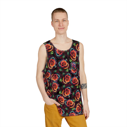 Snake&Roses Tank Top - Perfect for Summer Adventures & Casual Outings